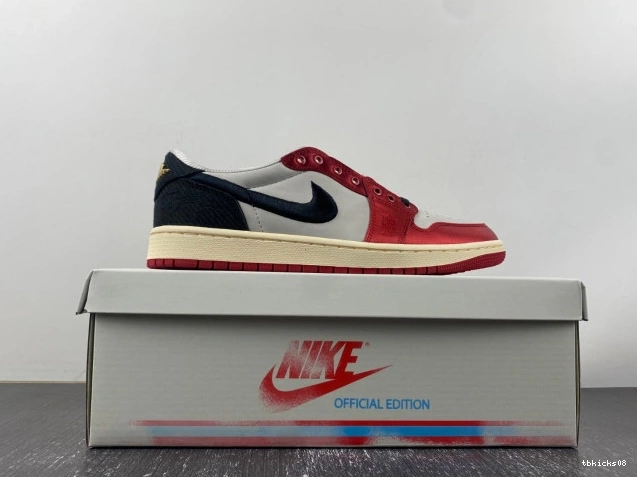 Reps TBkick x OG Low Air 1 FN0432-100 Trophy Room Away Jordan 0722